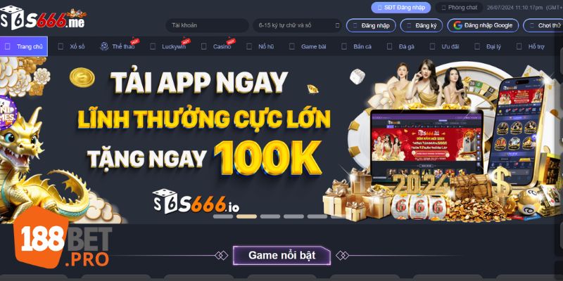 Xổ số S666 nhà cái xổ số